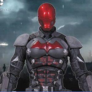 Red Hood Batman Arkham Logo - Batman Arkham Knight 6 Inch Action Figure : Red Hood