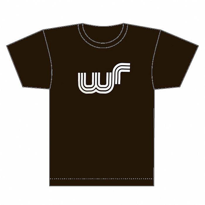 Brown White Logo - WINDING ROAD Winding Road T Shirt (dark brown with white logo) vinyl