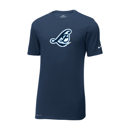 Lightning Bolt College Logo - Lightning Bolts Adult Nike Dri-FIT Cotton/Poly Tee | High School Fan ...