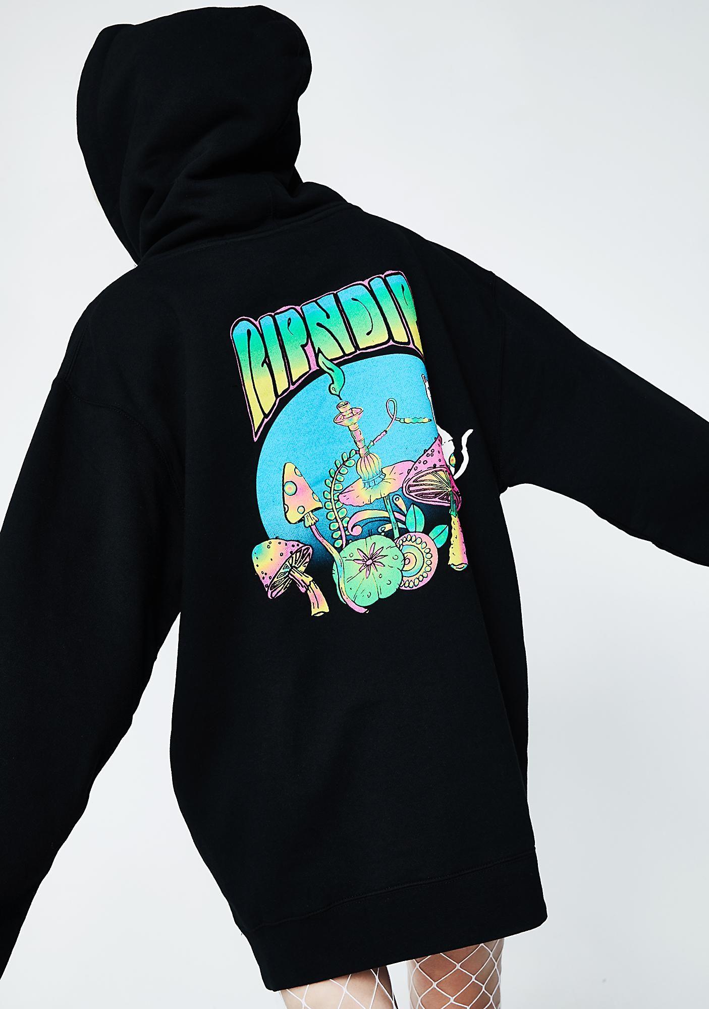 Ripndip Psychedelic Logo - RIPNDIP Psychedelic Pullover Hoodie | Dolls Kill