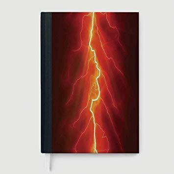 Lightning Bolt College Logo - Amazon.com : Nature, College Ruled Notebook Composition Journals