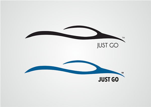 Abstract Car Logo - Logo : Just go! on Student Show