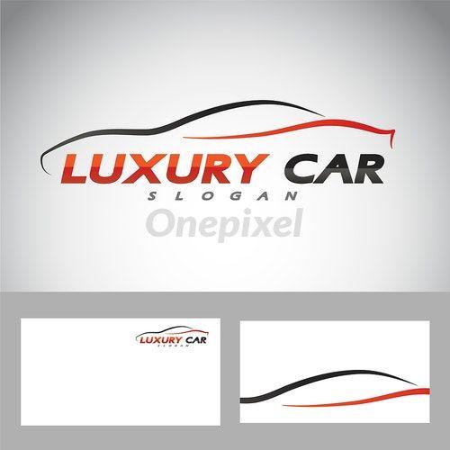 Abstract Car Logo - Abstract car design concept automotive topics vector logo design ...