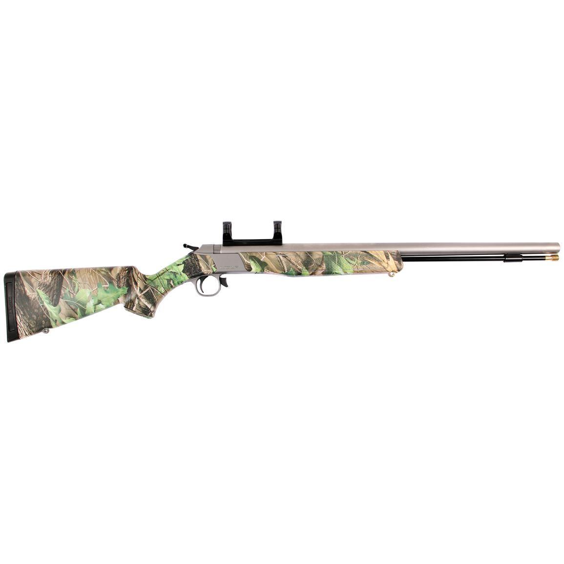 CVA Arms Logo - CVA Wolf .50 Cal. Muzzleloader with Scope Mount - Black