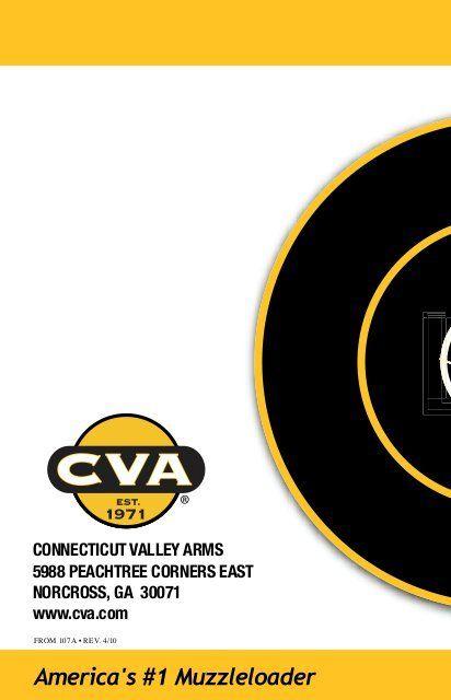 CVA Arms Logo - CVA Accura Muzzleloader Manual