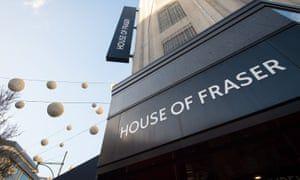 CVA Arms Logo - House of Fraser landlords up in arms over CVA rent cuts | Business ...