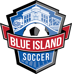 Red White Blue Soccer Logo - Youth Soccer – Blue Island Parks