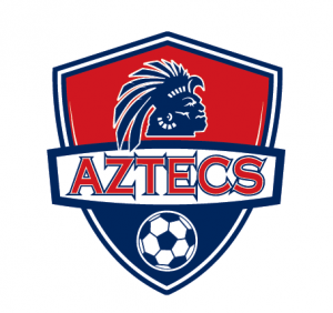 Red White Blue Soccer Logo - Tucson Aztecs Soccer Club | 