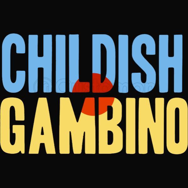 Childish Gambino Logo - Childish Gambino 2 logo cover Baseball T-shirt | Customon.com