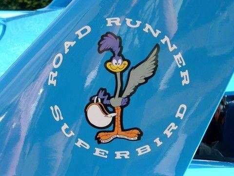 1970 Plymouth Logo - 1970 Plymouth Road Runner Superbird Wing Logo Petty Blue Paint ...