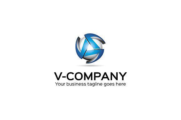 V Company Logo - Picture of Computer Company Logo Template