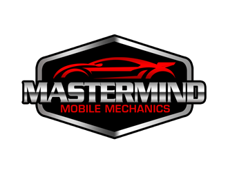 Mobile Mechanic Logo - MASTERMIND MOBILE MECHANICS logo design - 48HoursLogo.com
