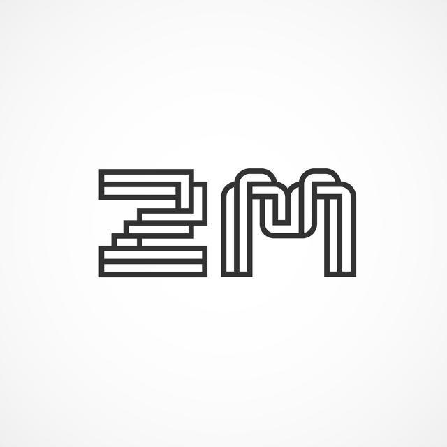 ZM Logo - Initial Letter ZM Logo Template Template for Free Download on Pngtree