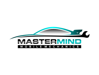 Mobile Mechanic Logo - MASTERMIND MOBILE MECHANICS logo design - 48HoursLogo.com