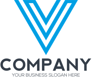 V Company Logo - V Letter Logo Vector (.EPS) Free Download