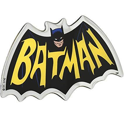 Batman 1966 Logo - Amazon.com: Fan Emblems Batman 1966 Logo Car Decal Domed/Multicolor ...