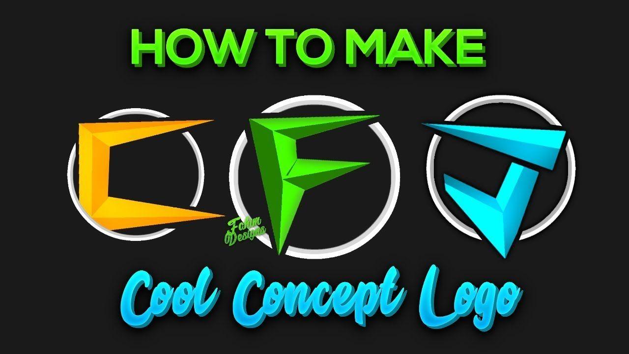 Cool Android Logo - How to make cool Concept logo on Android - YouTube
