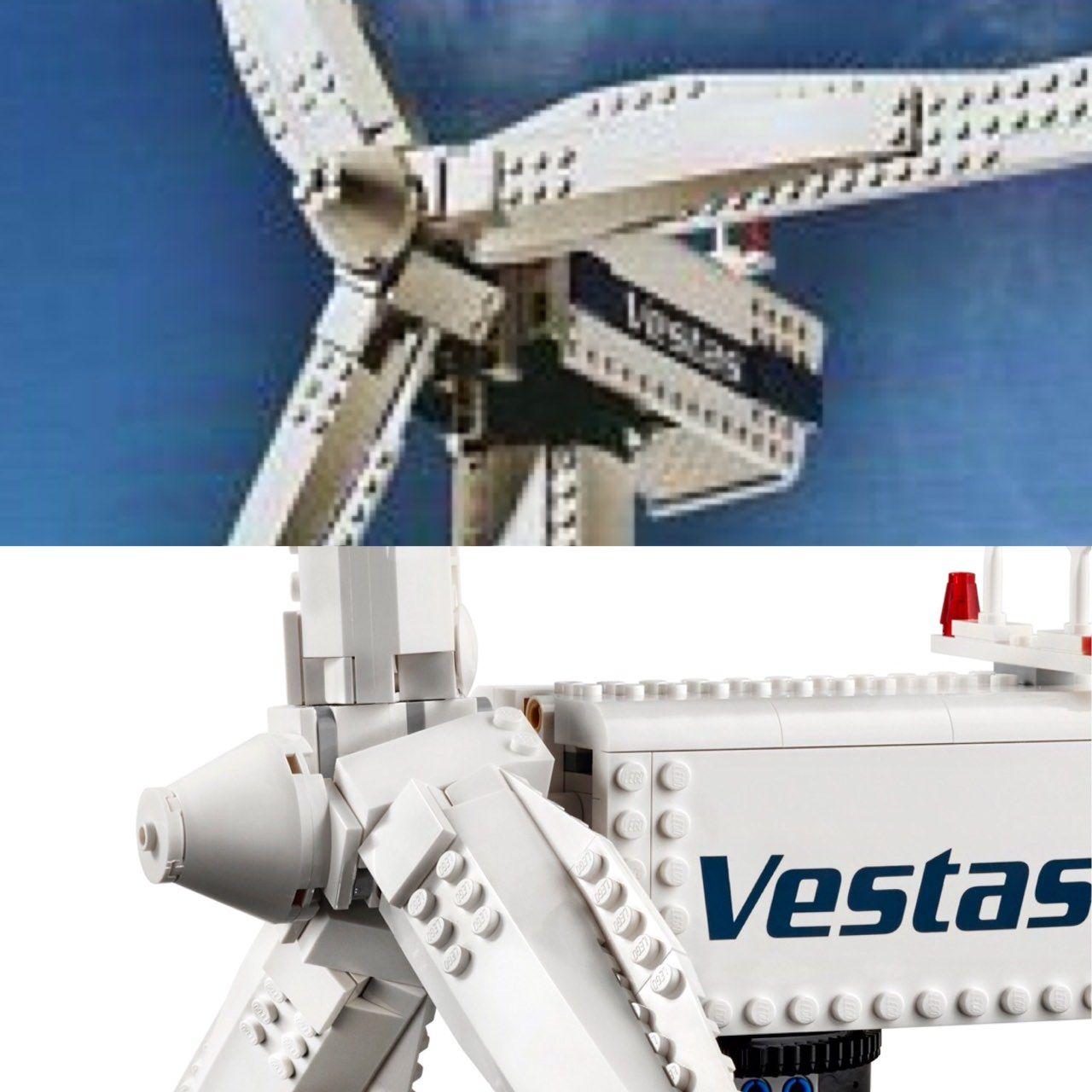 Vestas Logo - Vestas Wind Turbine: From 4999 to 10268 - AvenueOfBricks.com - Lego ...