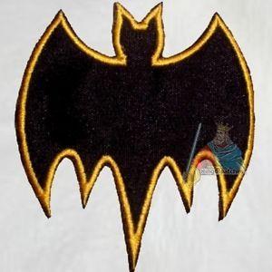 Batman 1966 Logo - Batman Adam West TV Serie Batsign Embroidered Patch Logo 1966 Robin ...