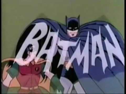 Batman 1966 Logo - Batman 1966 TV series opening with network color logos - YouTube