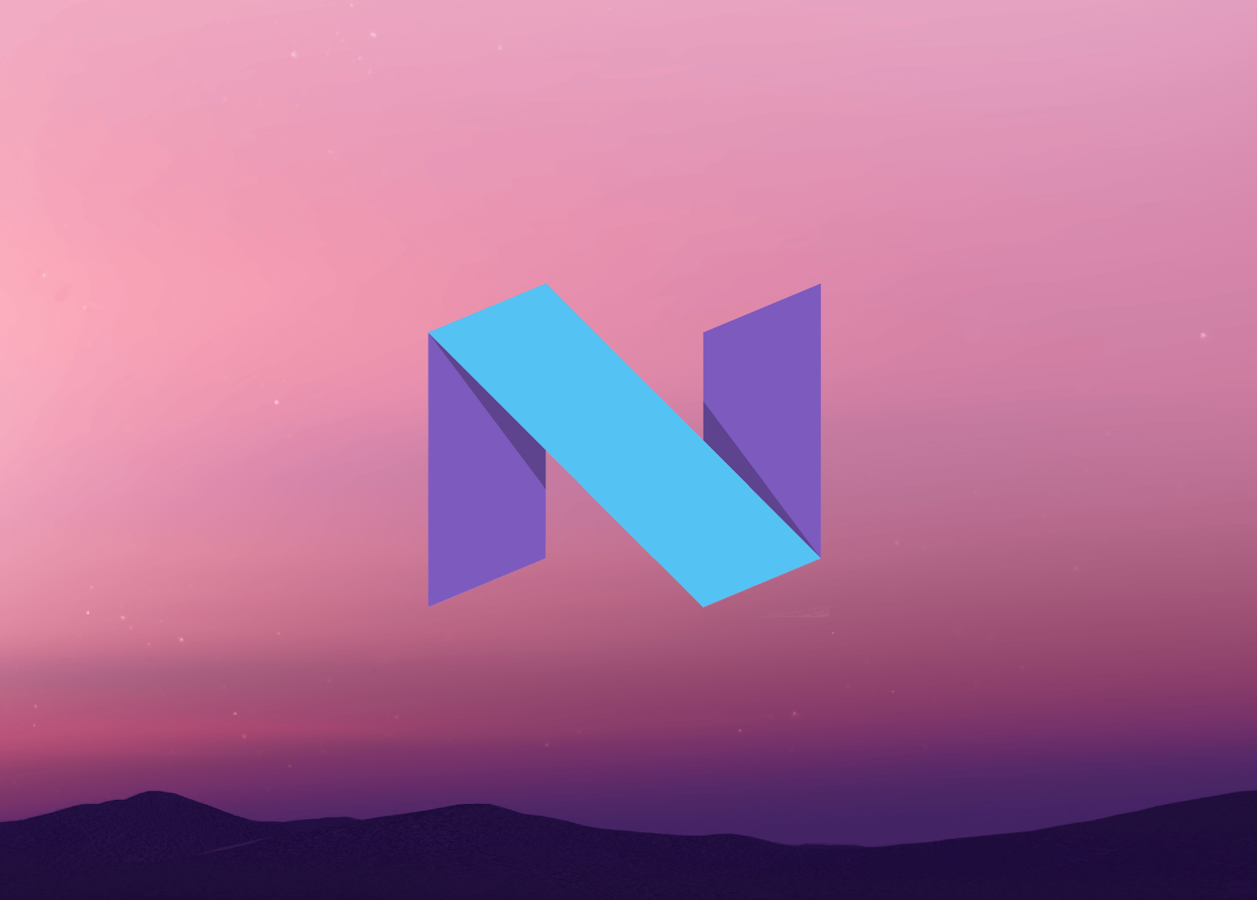 Cool N Logo - The Android N logo and a brief history of Android Easter eggs