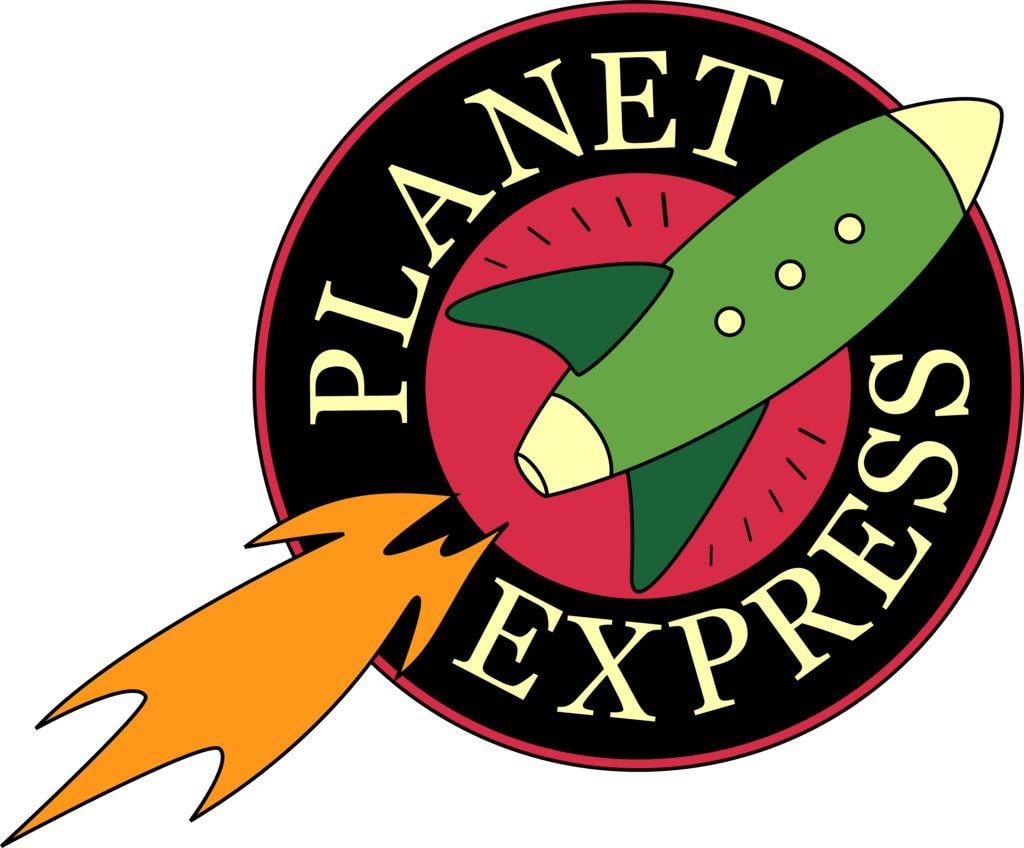 Old Express Logo - First Planet Express Ship Logo. In (sort of) memory of Cand