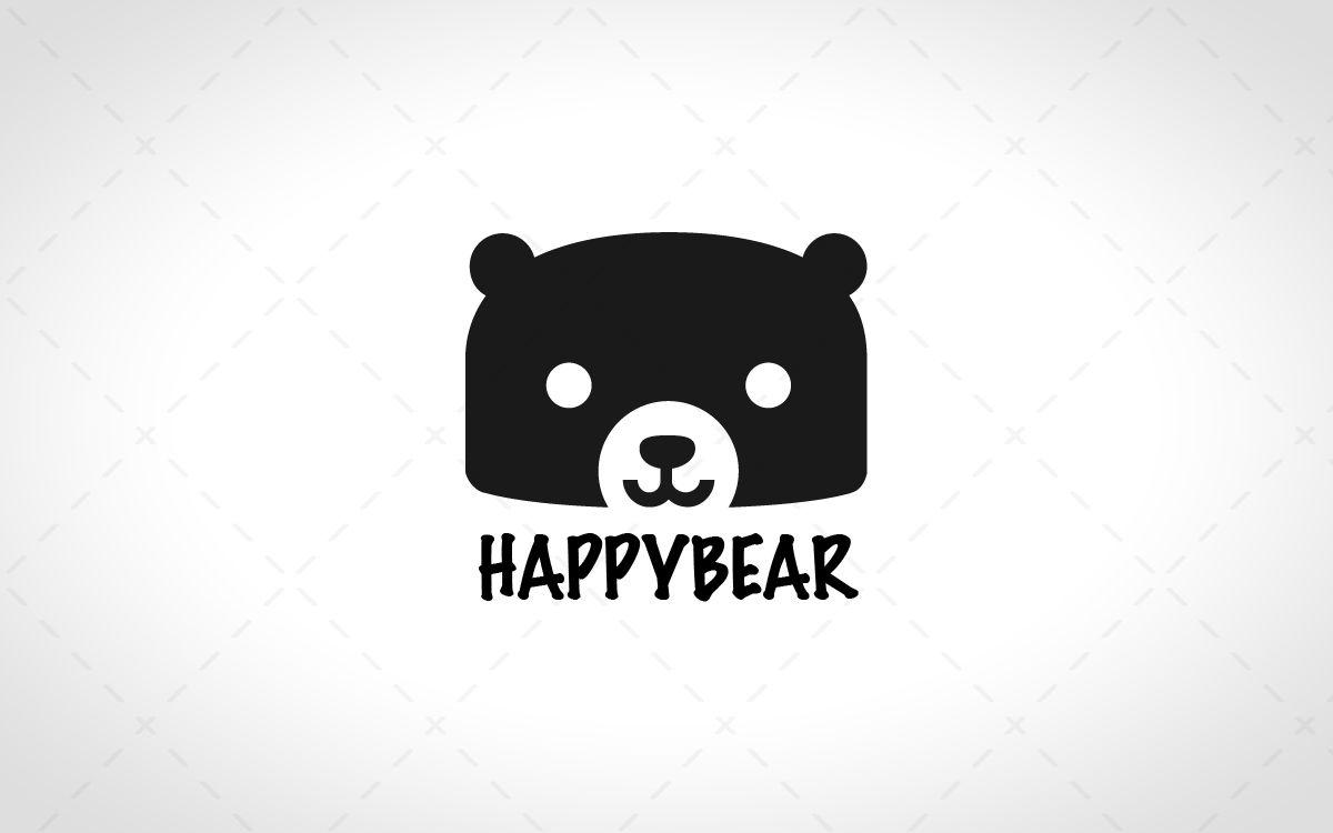 Cute Bear Logo - Cute Bear Head Logo For Sale Logos Online - Lobotz