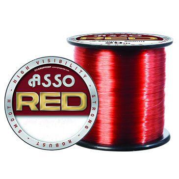 Round Red Line Logo - Asso Red Line - A brilliant all round line for the shore or boat.