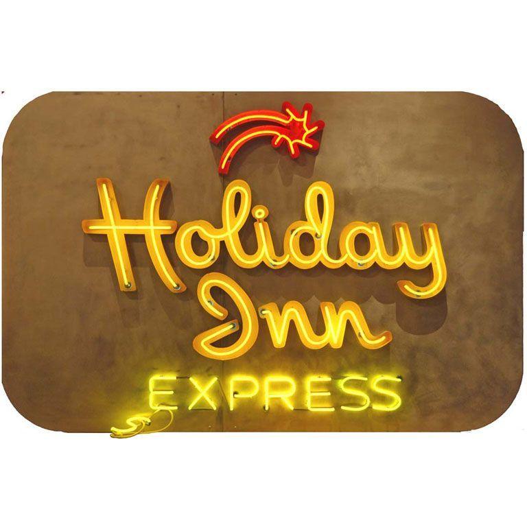 Old Express Logo - Holiday inn 