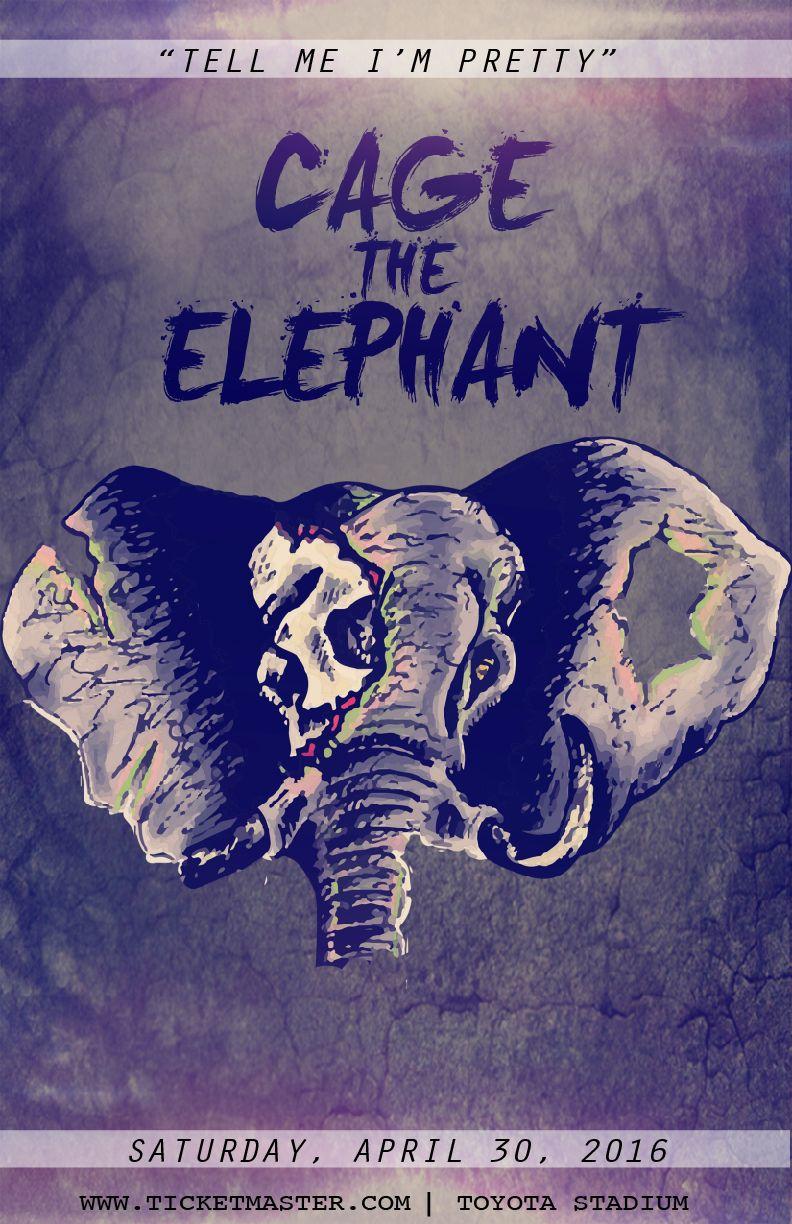 Cage The Elephant Logo - Cage The Elephant Poster on Behance