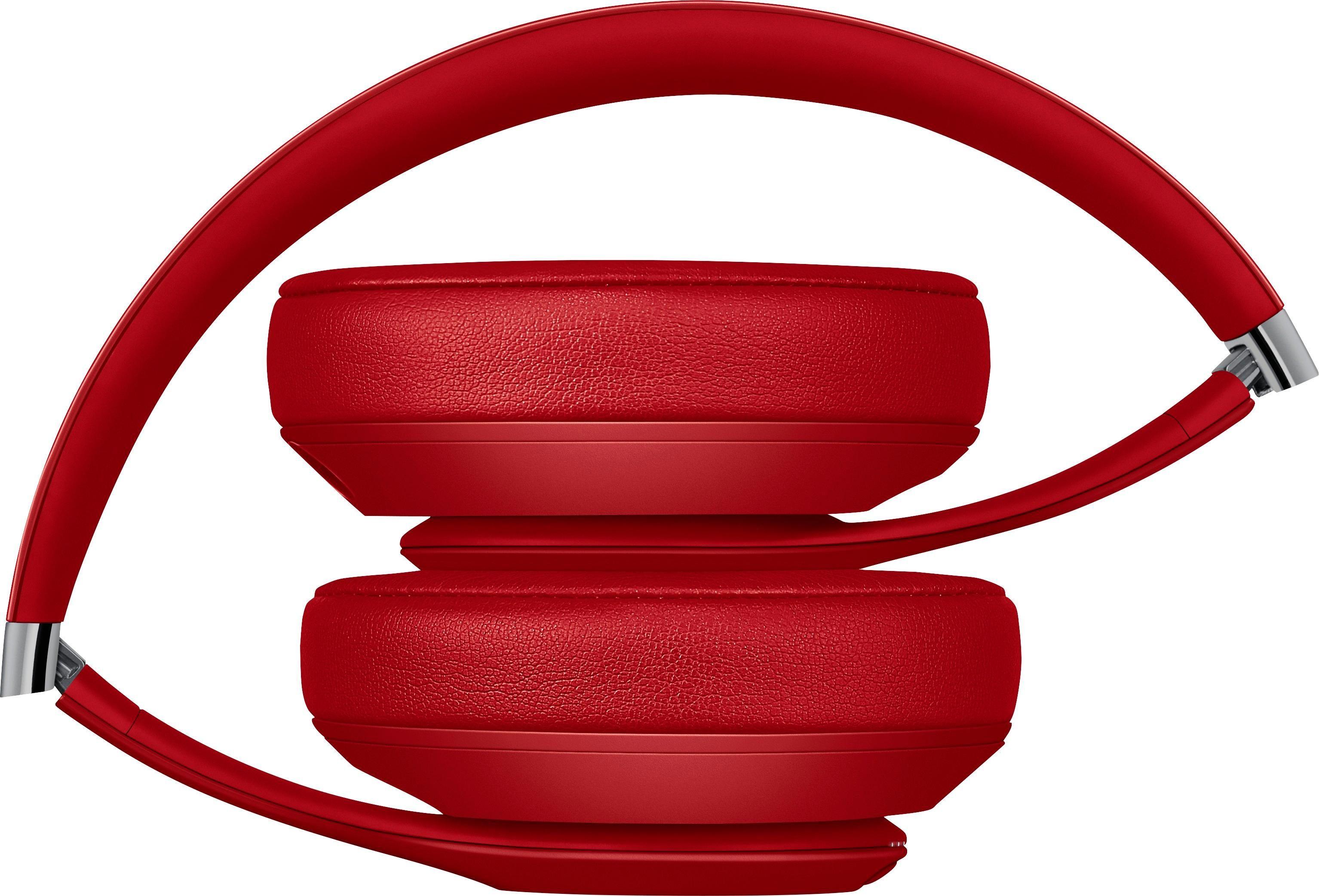 Red Dre Beats Logo - Beats By Dr. Dre Beats Studio³ Wireless Headphones Red MQD02LL A
