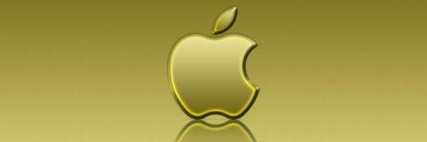 Gold Apple Logo - Gold apple logo - LUXUO