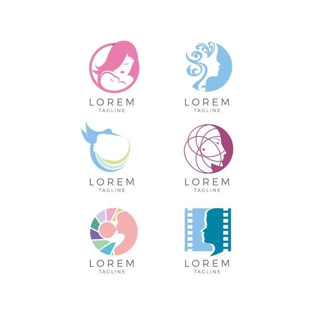 Woman Brand Logo - Woman logo collection Vector
