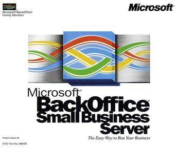 Small Business Server Logo - Microsoft BackOffice Server