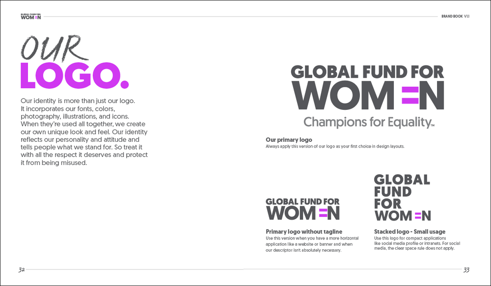 Woman Brand Logo - Global Fund for Women