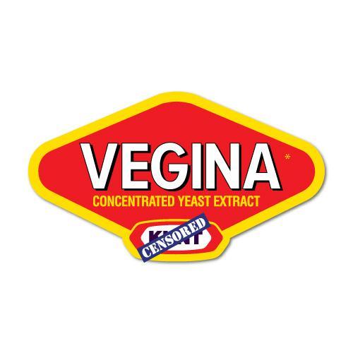 Funny Australian Logo - Funny Australian Bogan Vegina Sticker – Sticker Collective