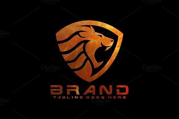 Lion Shield Logo - Lion Shield Logo ~ Logo Templates ~ Creative Market