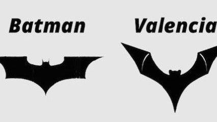 New Batman Logo - La Liga club Valencia sued by DC Comics over team's new Batman-like ...