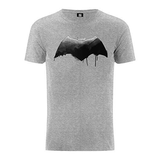 New Batman Logo - Amazon.com: Justice League Unisex New Batman Logo T-Shirt: Clothing