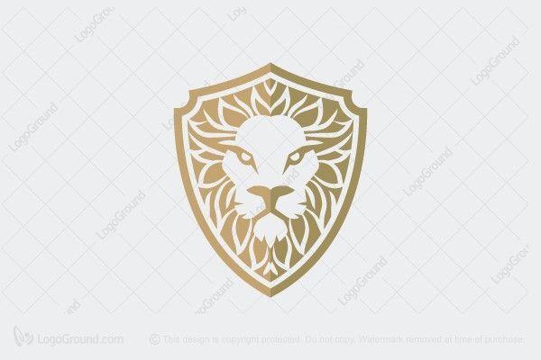 Lion Shield Logo - Logo for sale: Lion Shield Logo | Tattoo ideas | Logos, Lion logo, Lion