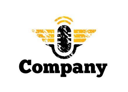 Radio Logo - Flying Radio Logo Design