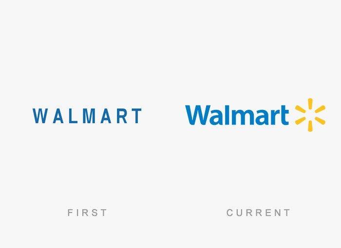 Walmart Old Logo - Walmart old and new logo