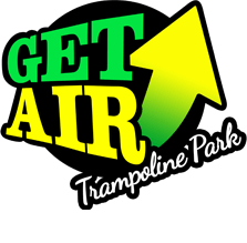 Get Air Logo - Get Air Norman. Indoor Trampoline Park Family Fun