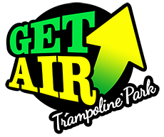 Get Air Logo - Trampoline Park Cleveland OH. Trampoline Park Near Me. Get Air
