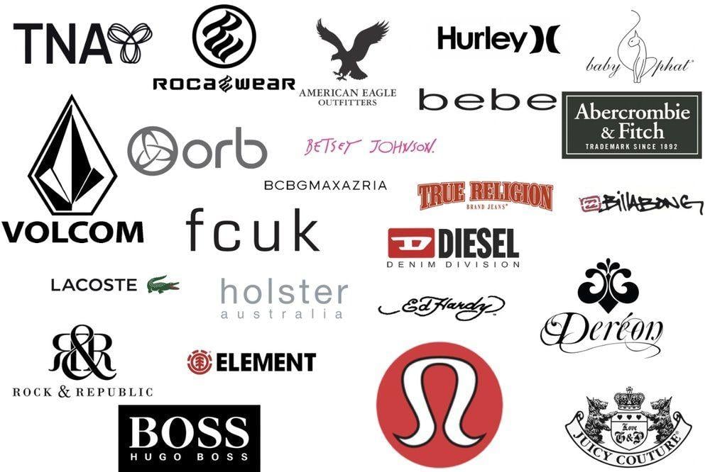 Brands Names Clothes Logo LogoDix