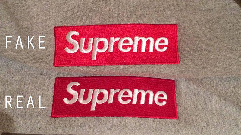 Awesome Supreme Logo - How to Spot a Fake Supreme Every Time- The Trend Spotter