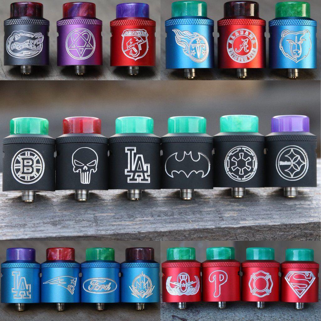 Custom Vape Logo - Hell Vape/Vape_Heathen - Custom Logo Dead Rabbit RDA – Unleashed Vapors