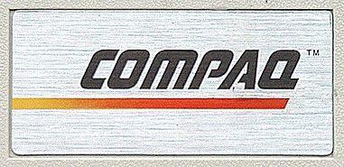 Old Compaq Logo - Compaq Portable