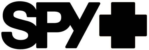 Black Spy Logo - Spy Logo Sticker at Surfboards.com