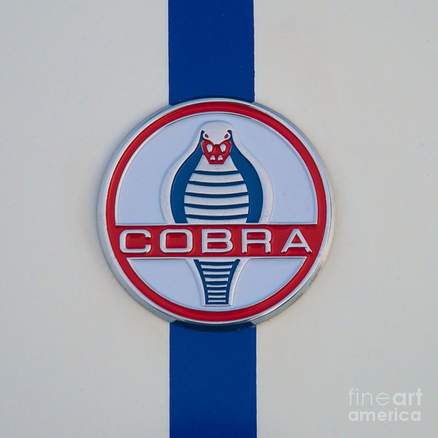 AC Cobra Logo - 1967 Ac Cobra Logo Photograph by Mark Dodd